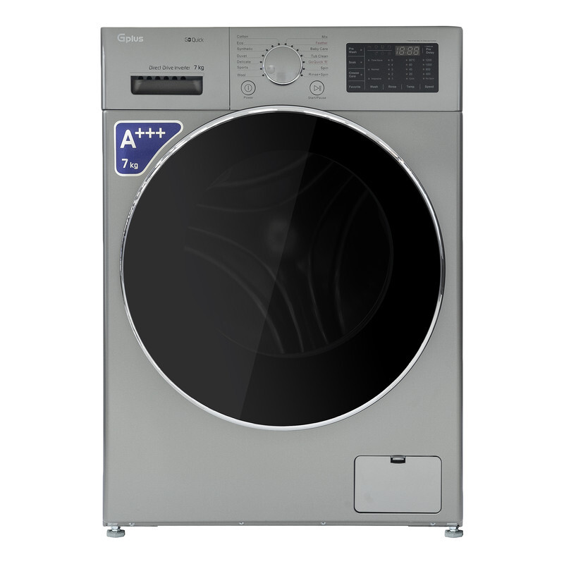 ماشین لباسشویی جی پلاس مدل GWM-P990S ظرفیت 9 کیلوگرم